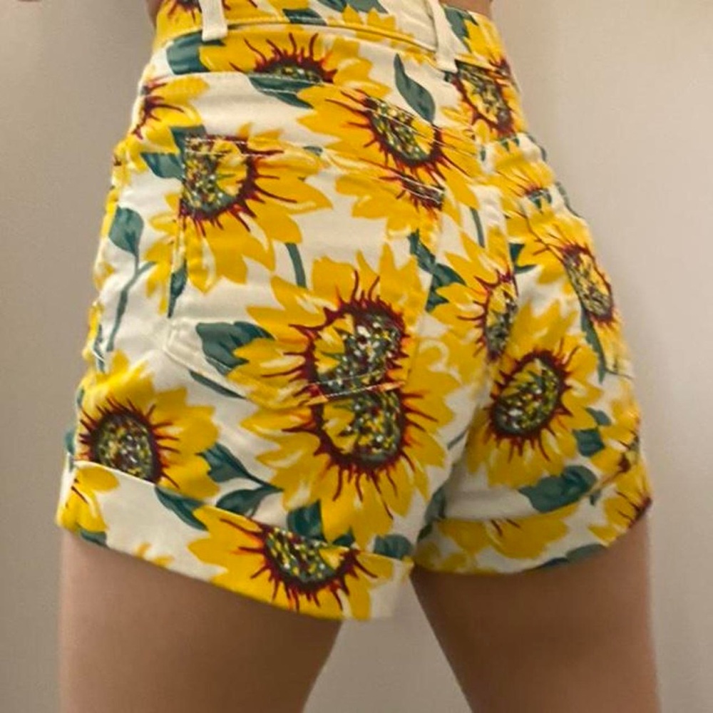 Iconic American Apparel sunflower shorts (size 24)